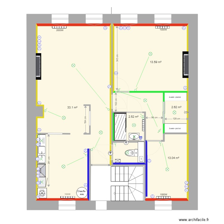 TDP R2 V3. Plan de 0 pièce et 0 m2