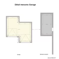 D&eacute;claration Pr&eacute;alable Garage D&eacute;tail Mesures