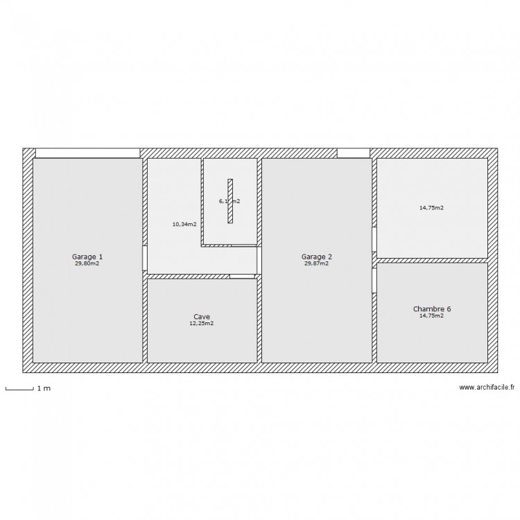 Maison Niveau 0. Plan de 0 pièce et 0 m2