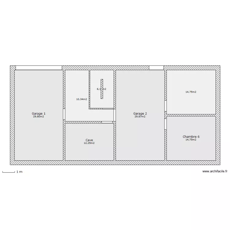 Maison Niveau 0. Plan de 