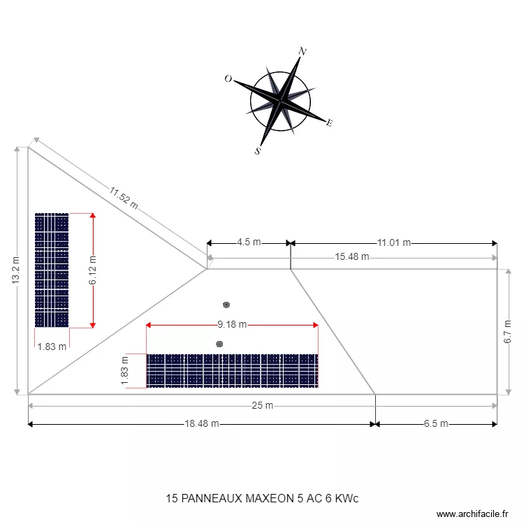 maison PERRON 2. Plan de maison PERRON 2. Plan de