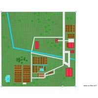 plan des jardins vue ensemble