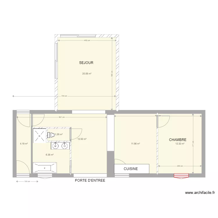 epied en beauce. Plan de 