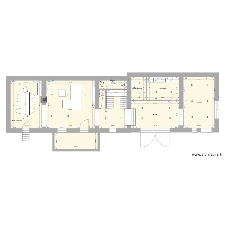 Plan Maison St Savin fini. Plan de 0 pièce et 0 m2