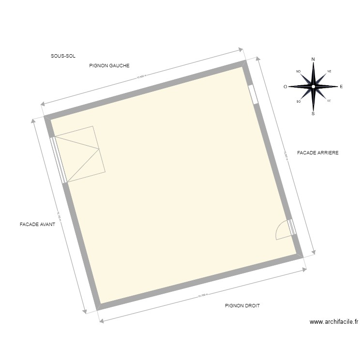 SOUS-SOL ELFASSY ARIE. Plan de 0 pièce et 0 m2
