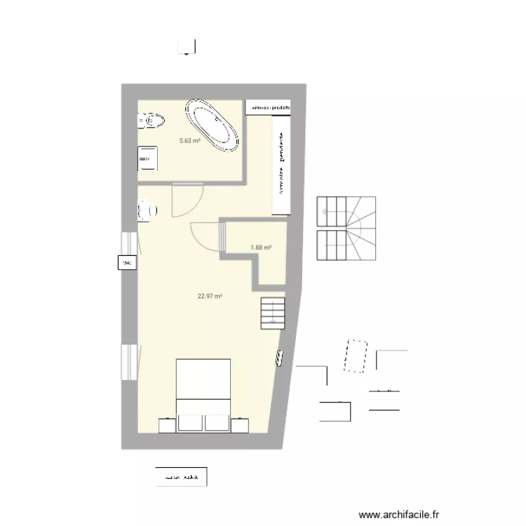 Maison 2e niveau 11. Plan de 