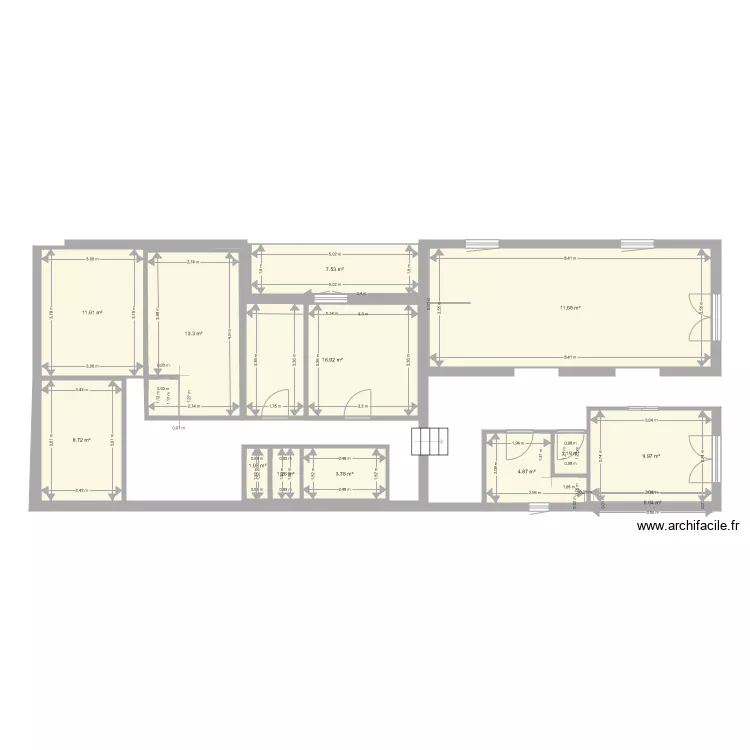 plan Sausset. Plan de 