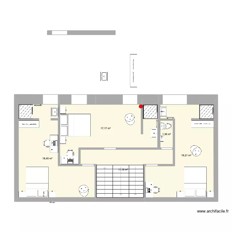Plan La Villa Zen - 1EME V1. Plan de Plan La Villa Zen - 1EME V1. Plan de
