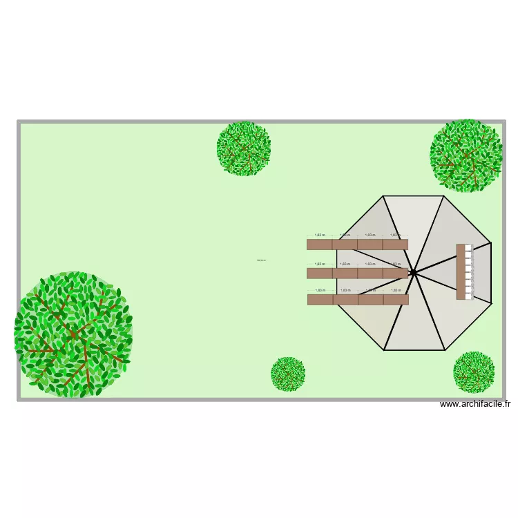 PLAN INSTAL LE COUSU. Plan de 1 et 701 m² PLAN INSTAL LE COUSU. Plan de 1 et 701 m²