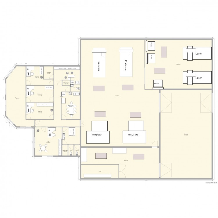 mbat cutwest 700M2. Plan de 0 pièce et 0 m2