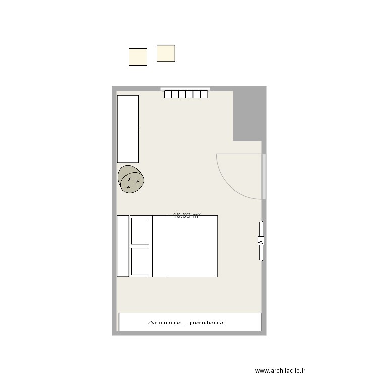 CHAMBRE 2. Plan de 0 pièce et 0 m2