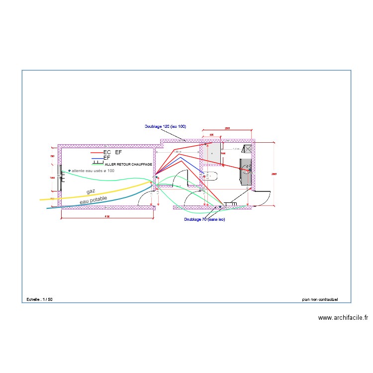 Grondin . Plan de 0 pièce et 0 m2