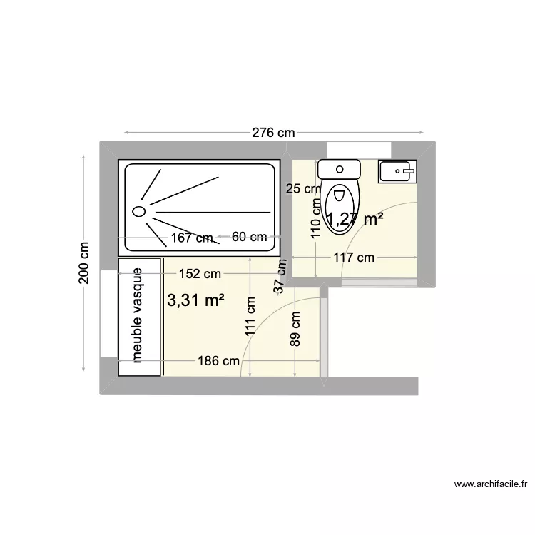 test salle de bain V5. Plan de test salle de bain V5. Plan de