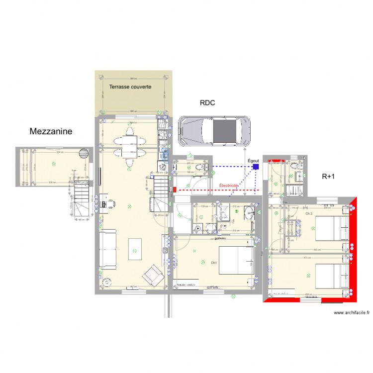 Saucats13. Plan de 0 pièce et 0 m2