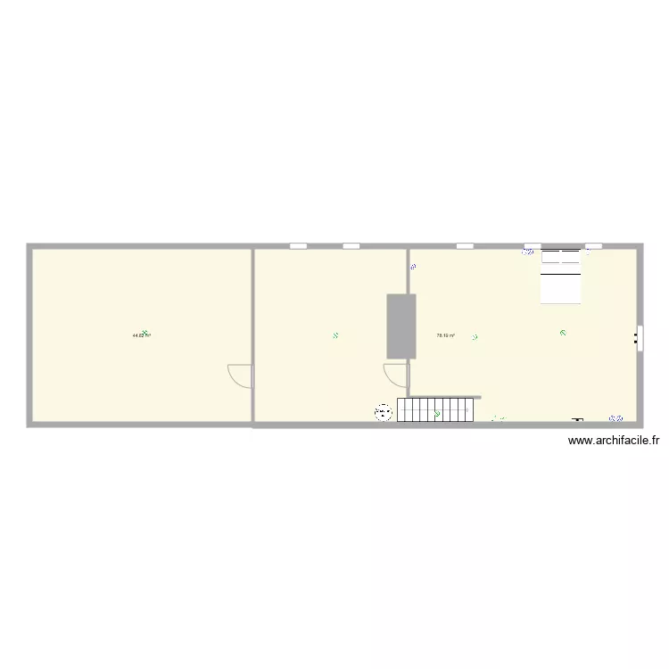 Doussac Enfants Etage Grenier Droit Elec. Plan de 