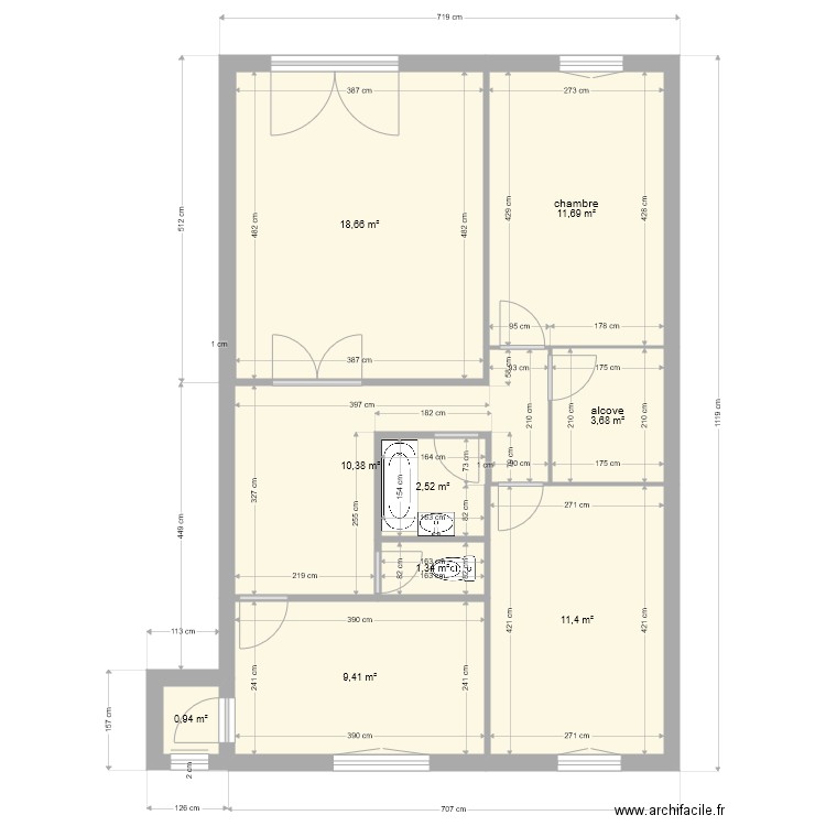 appartement st priest. Plan de 0 pièce et 0 m2