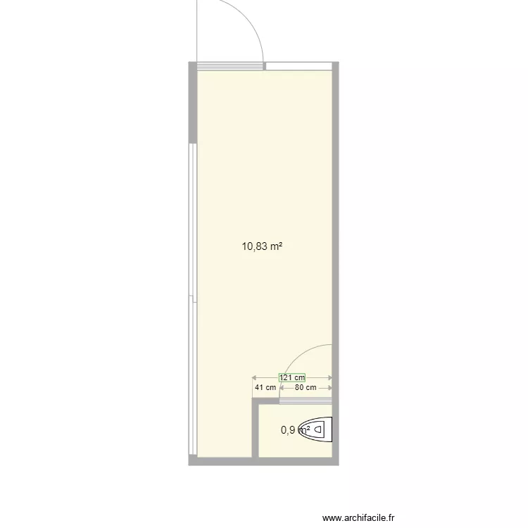 Cabinet Docteur Joseph. Plan de 