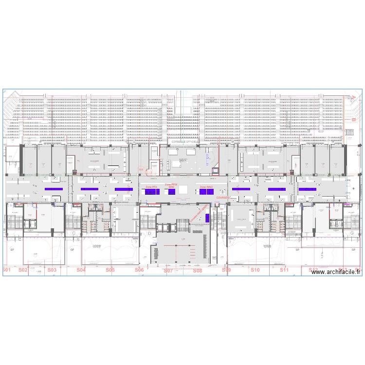 Mega Secto METZ Stadium V1. Plan de 0 pièce et 0 m2