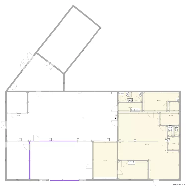 Plan evacuation. Plan de 