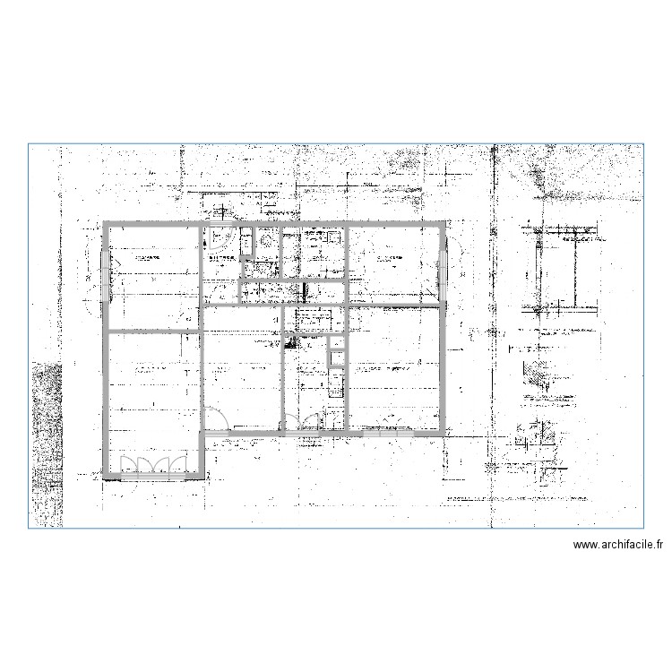 Maison. Plan de 0 pièce et 0 m2