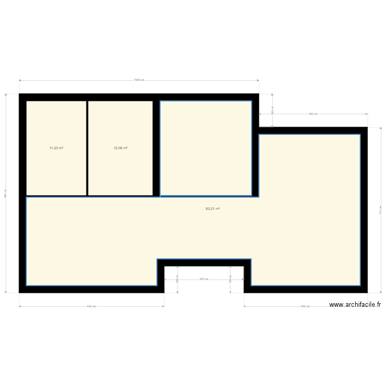 House 1. Plan de 0 pièce et 0 m2