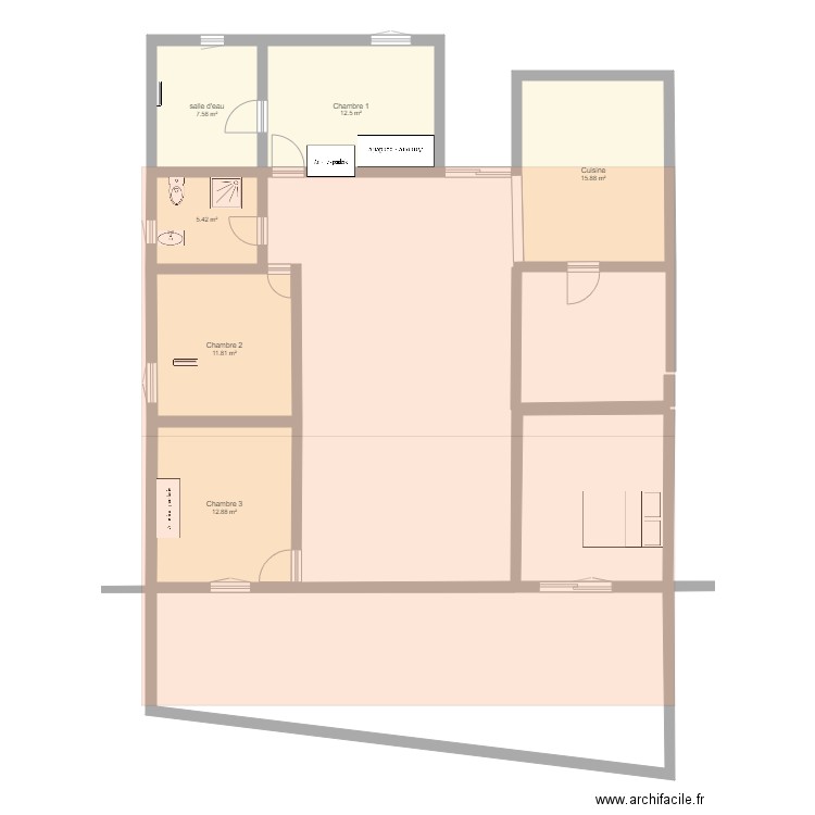 villa 2. Plan de 0 pièce et 0 m2