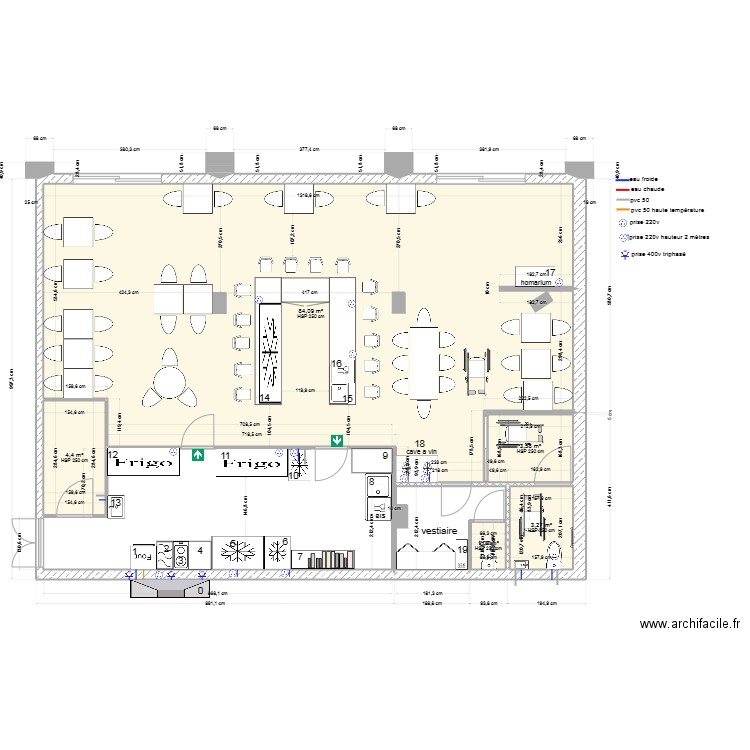 donatien malo 10.3. Plan de 5 pièces et 96 m2