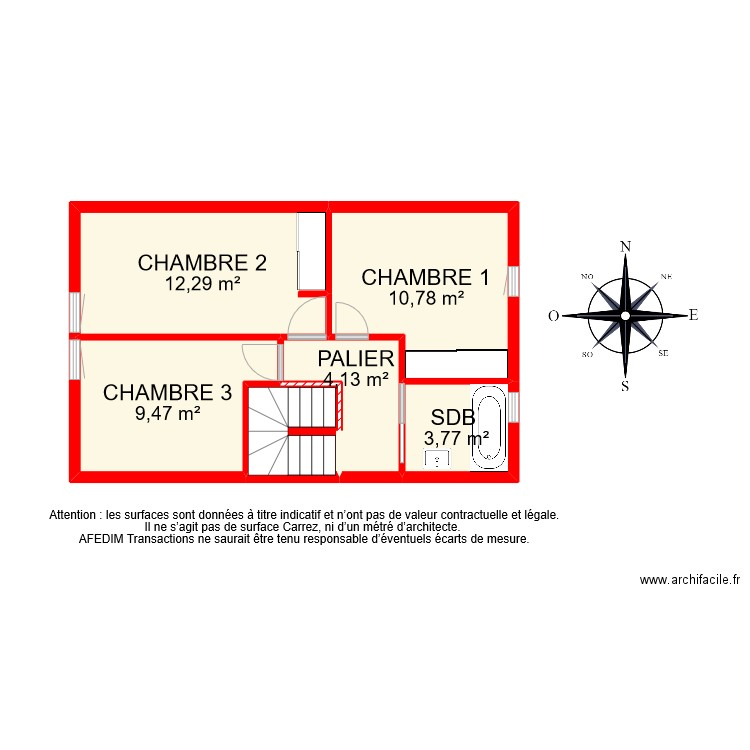 BI 10976 ETAGE 2 NIVEAU 2. Plan de 0 pièce et 0 m2