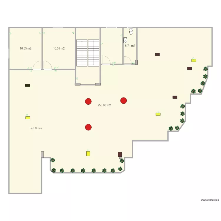 TGH5 Toit &eacute;l&eacute;ctricit&eacute;. Plan de 