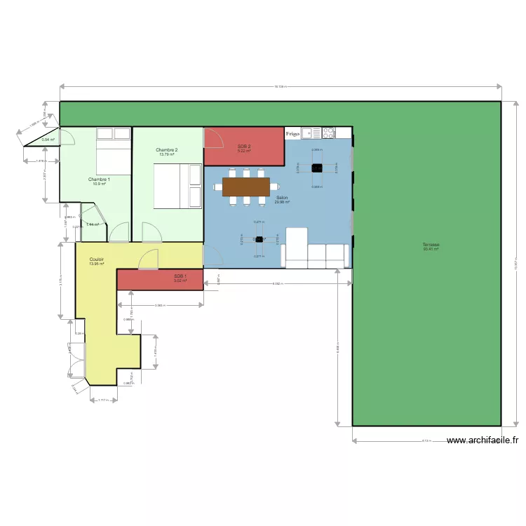 plan actuelle GARIBALDI. Plan de 