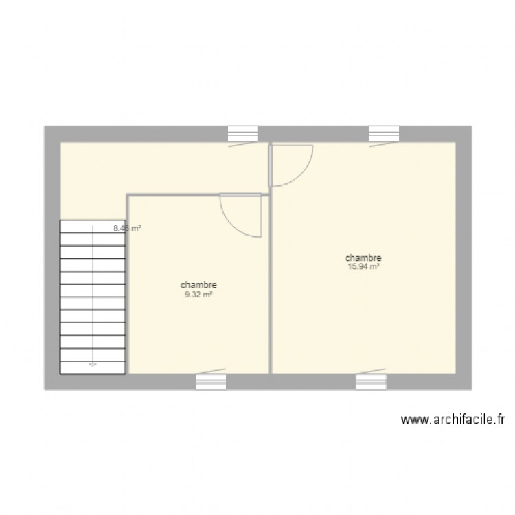 etage marcoux. Plan de 0 pièce et 0 m2