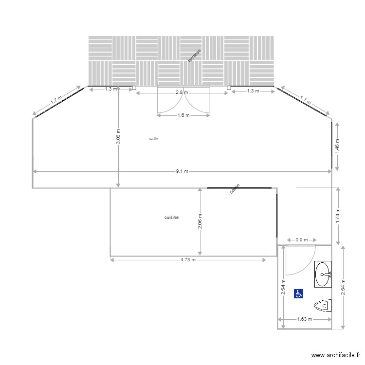 vgtable. Plan de 0 pièce et 0 m2