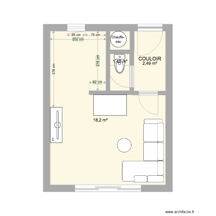 RDC LAVANDOU. Plan de 0 pièce et 0 m2