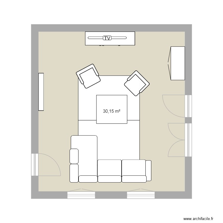 LA MAISON DES VIGNES. Plan de 0 pièce et 0 m2