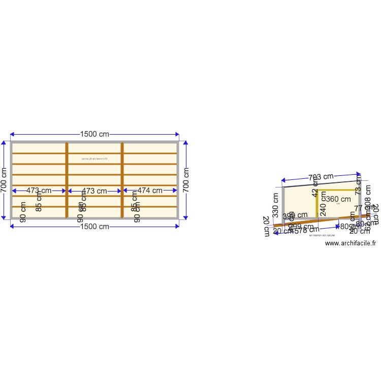 garage def janv 19. Plan de 0 pièce et 0 m2