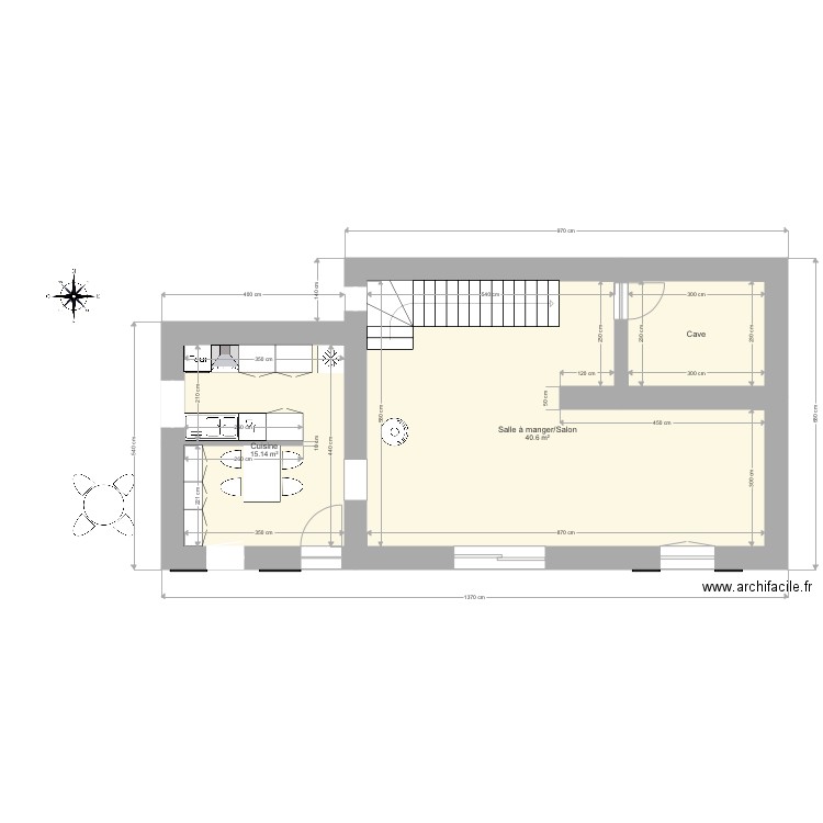 Maison RDC essai etage. Plan de 0 pièce et 0 m2