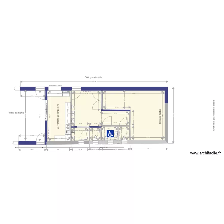 extension cercle V2. Plan de 