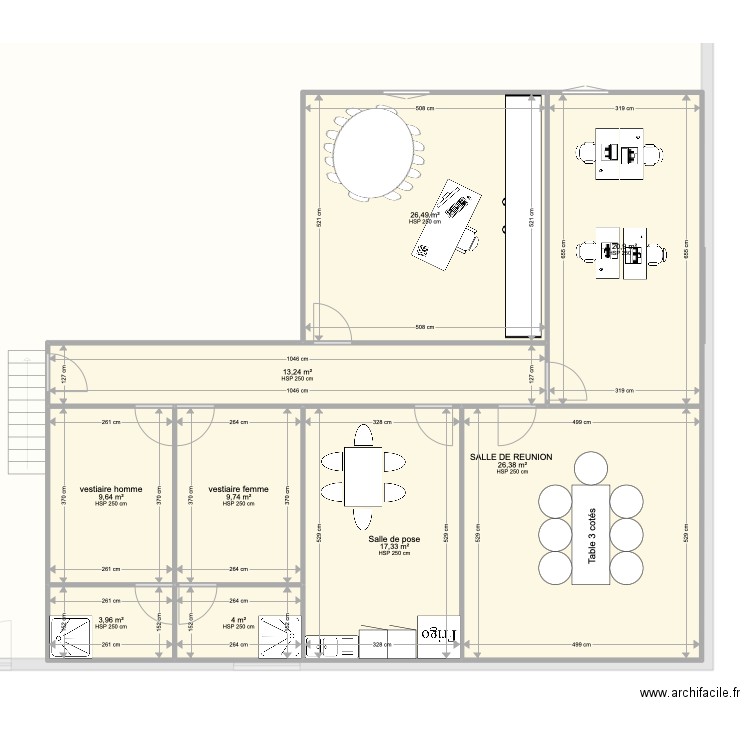 Plan étage . Plan de 0 pièce et 0 m2