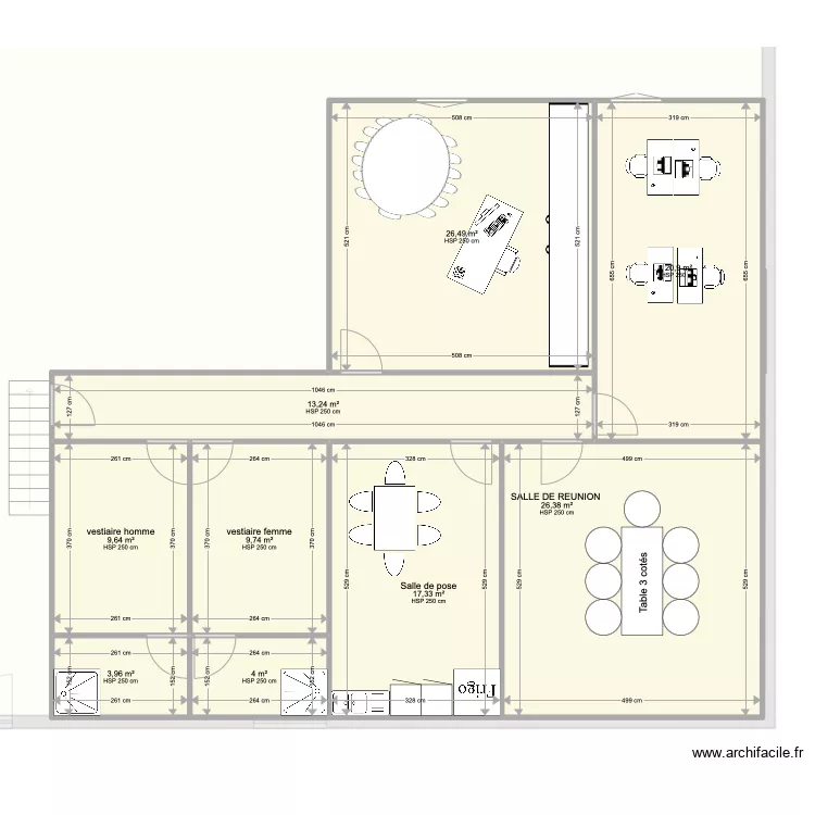 Plan étage . Plan de Plan étage . Plan de