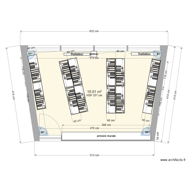 Projet centre doc bureau MA 25 09 2018. Plan de 0 pièce et 0 m2