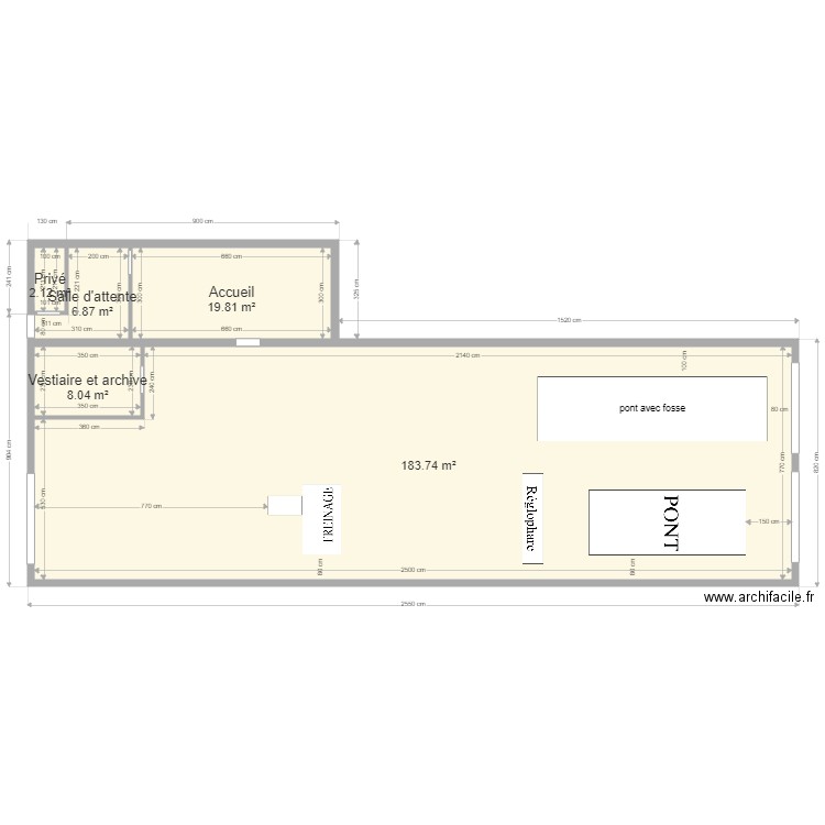 55acbs. Plan de 0 pièce et 0 m2