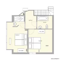 Etage agrandi avec bow window