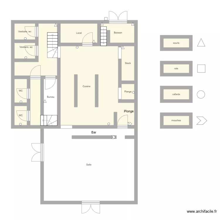 Pizza hut Remich. Plan de 