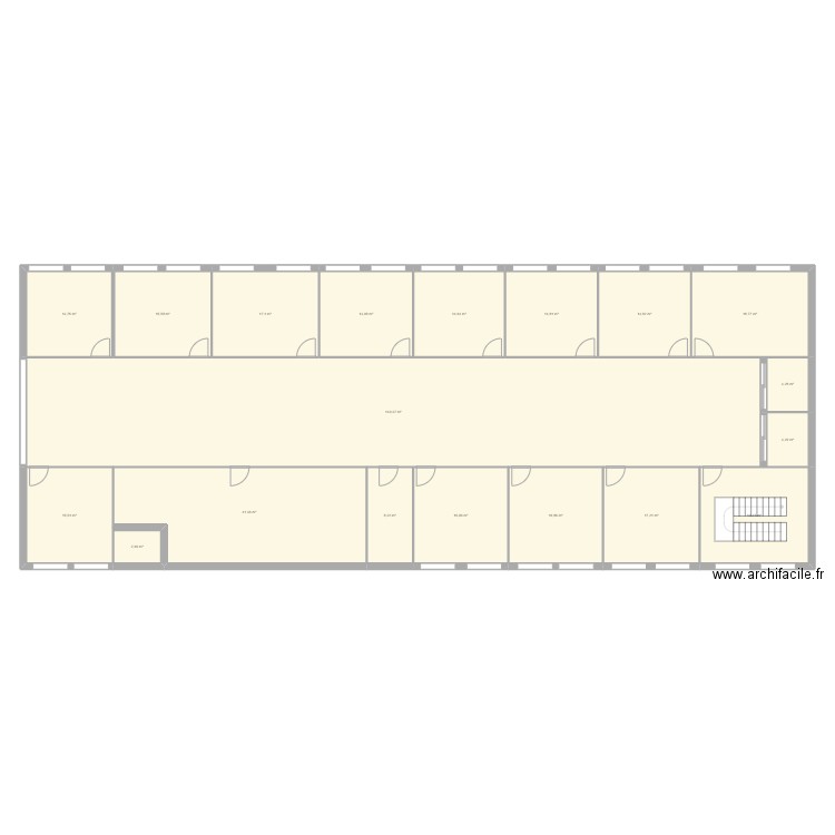 Hôpital 1er . Plan de 0 pièce et 0 m2