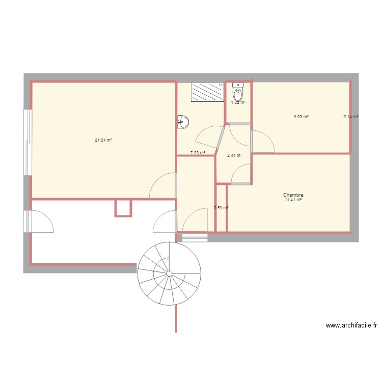 Arbousiers. Plan de 0 pièce et 0 m2