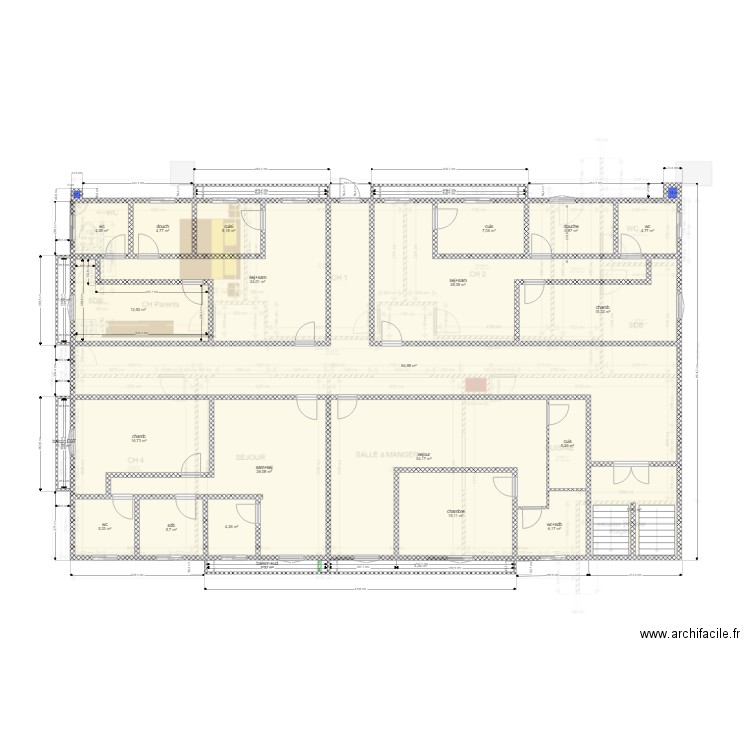 LK etage 1 proposition 11. Plan de 0 pièce et 0 m2