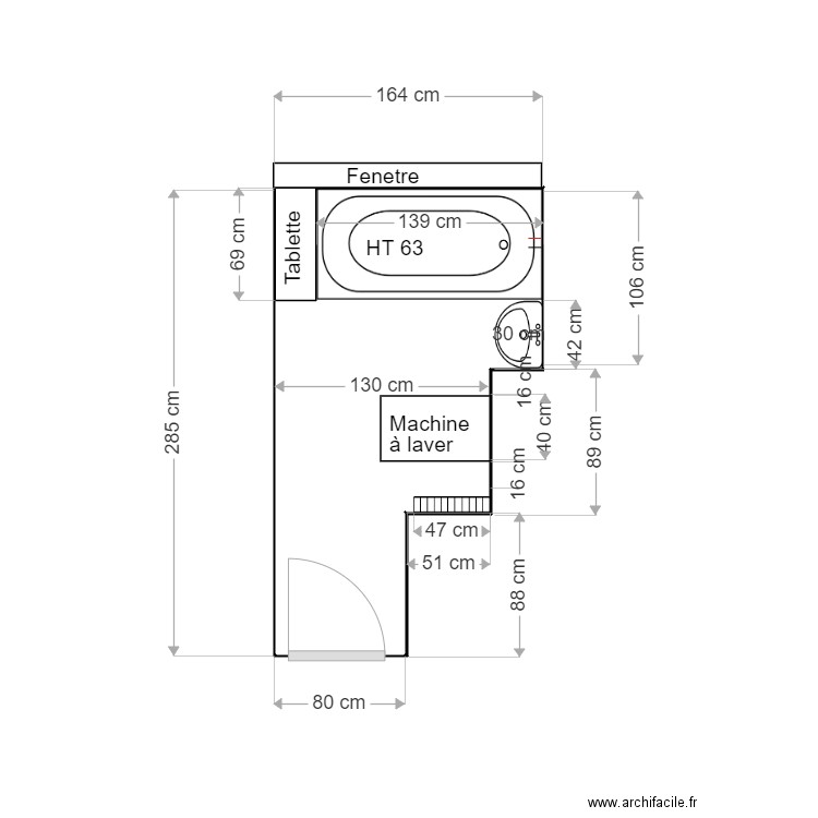 MUTHELET ANNE MARIE. Plan de 0 pièce et 0 m2