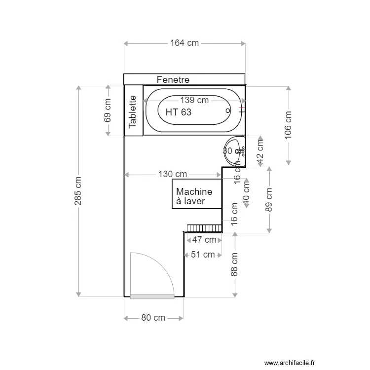 MUTHELET ANNE MARIE. Plan de MUTHELET ANNE MARIE. Plan de