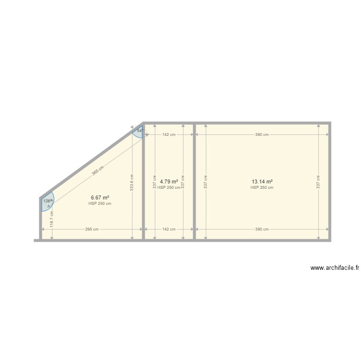 midi jaures. Plan de 0 pièce et 0 m2