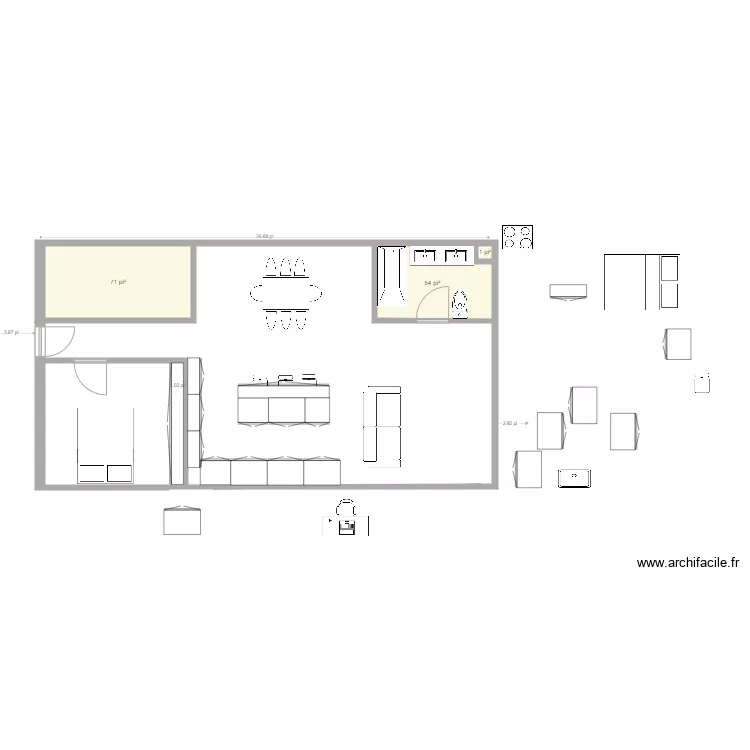 5093 Chambord Option 14. Plan de 